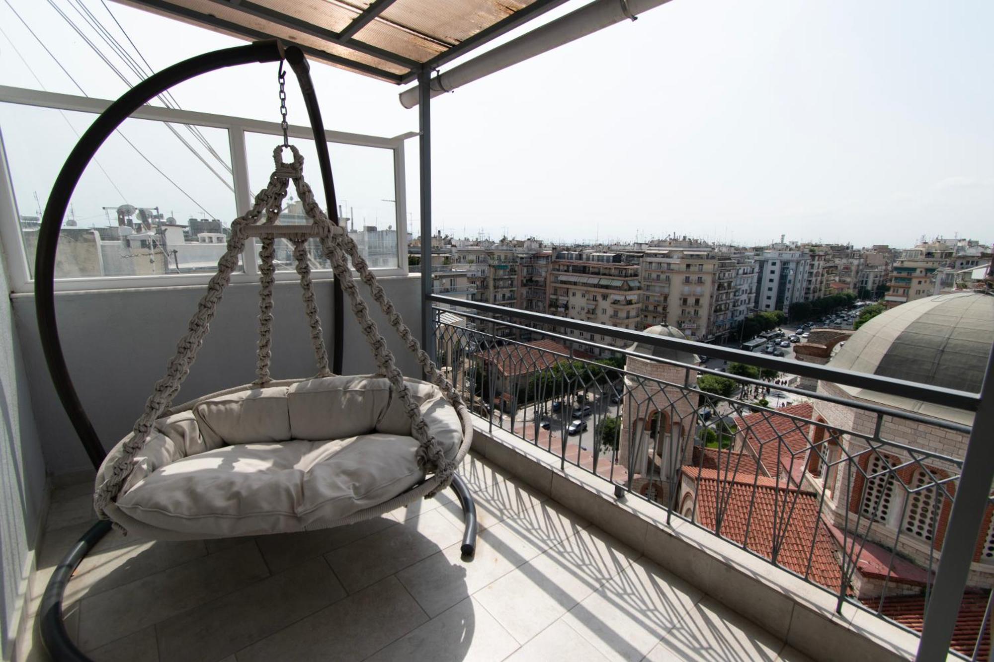 Arch View Apartment Thessaloniki Exterior foto